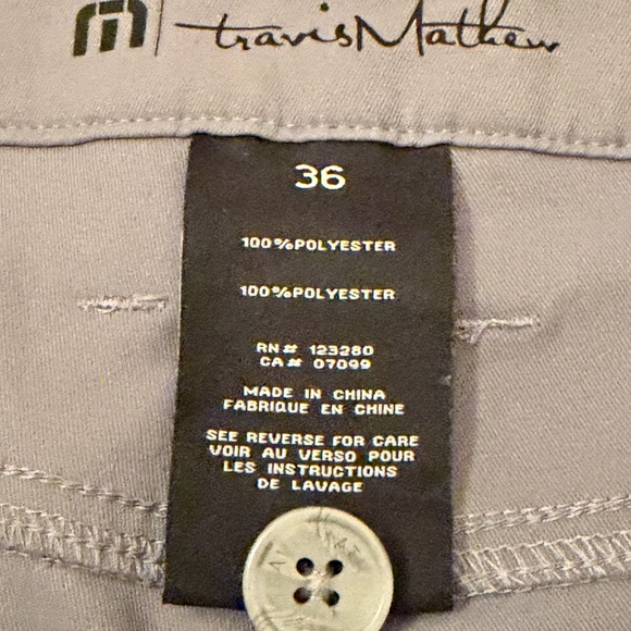 Two Pair Bundle Travis Mathew Open To Close Golf Pants Size 36 - Picture 16 of 16